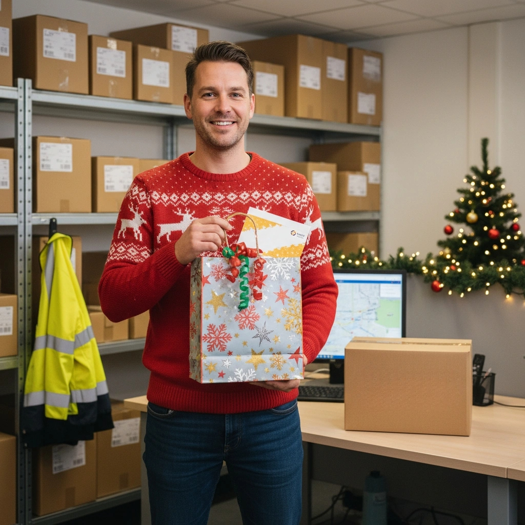cadeaubon verpakken in tasje