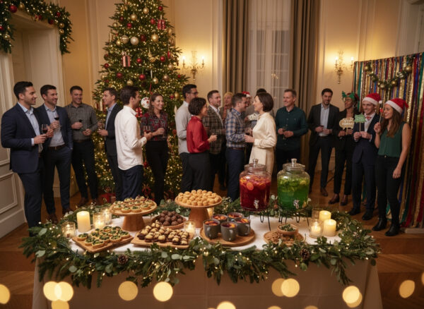 kerstborrel bedrijf organiseren